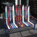 30 Cool bench made out of skis